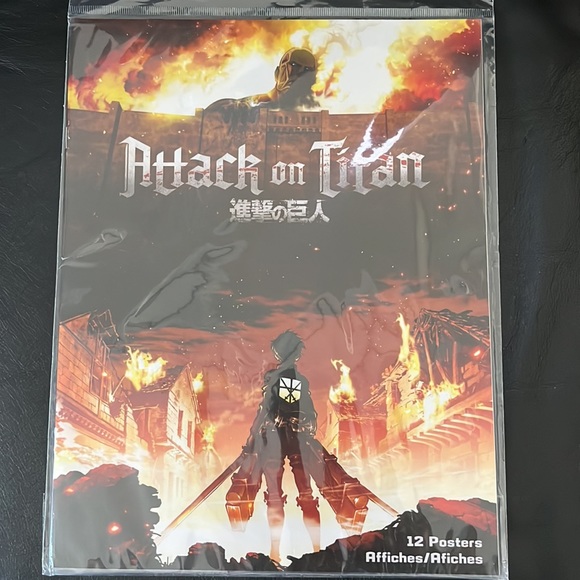 Funimation Attack on Titan AOT Poster - Season 1 - 3 and Final Season - Picture 5 of 6